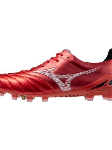 Morelia Neo Iv Fg Firm Ground Made In Japan Kl Soccer Cleat, Red/White